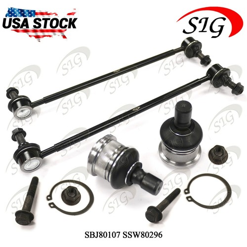 For 2005 - 2011 Mazda Tribute Front Lower Suspension Ball Joint Sway Bar 4PC Kit - Bild 1 von 6