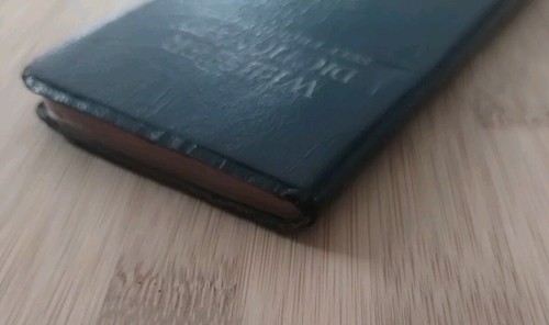 Websters Vest Pocket Dictionary Self Pronouncing Vintage De Luxe Edition - Picture 8 of 9