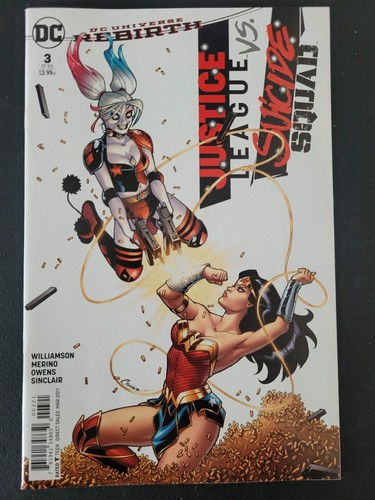 JUSTICE LEAGUE vs SUICIDE SQUAD #1-6 (2017) DC COMICS FULL SET VARIANT COVERS! - Picture 4 of 7