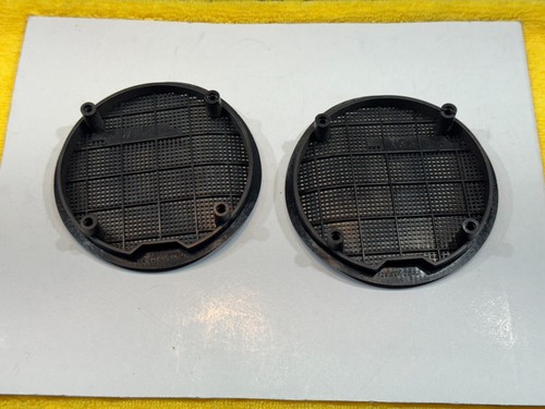 Genuine Mercedes BOSE 94-02 R129 behind seat L & R small speaker BLACK 2 Covers - Picture 16 of 22
