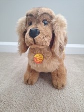 Steiff "Junior Cockie" Plush Sitting Cocker Spaniel Dog 2884/26