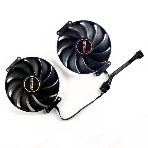 90mm ASUS Dual Geforce RTX 4060 Ti OC Graphics Card Fan Replacement 6Pin TD70 - Picture 3 of 6