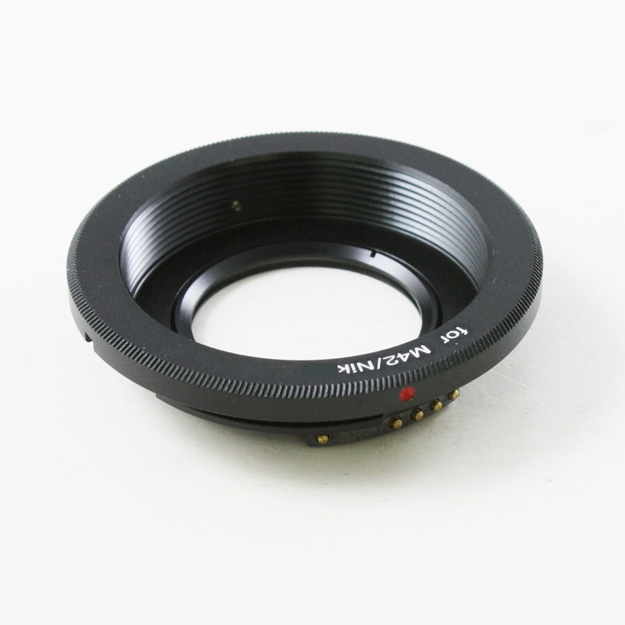 AF Confirm M42 screw Zeiss lens to Nikon F mount adapter D5500 D810