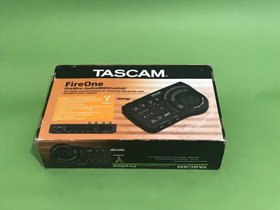 TASCAM FIREONE, FIREWIRE AUDIO / MIDI CONTROL INTERFACE * NEW / BOXED* - RARE - - Image 4 of 4