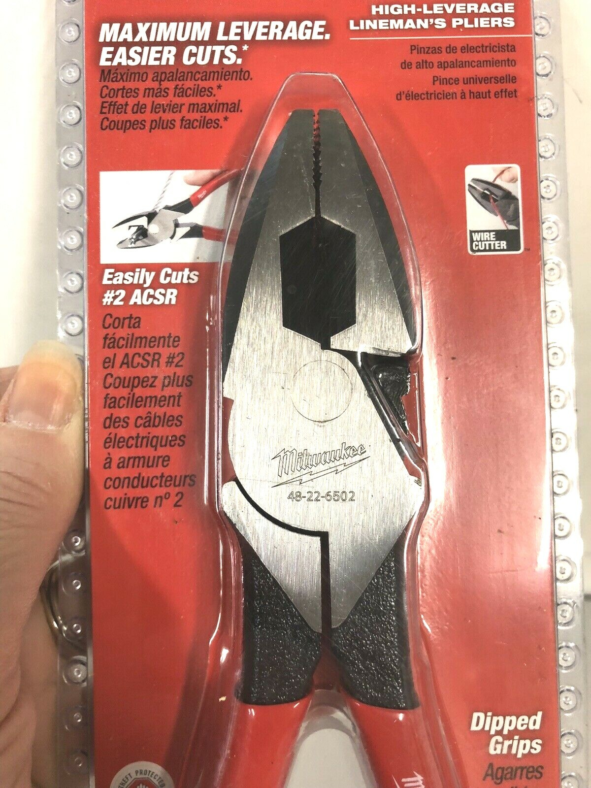 Milwaukee 48-22-6502 High Leverage Linesman 