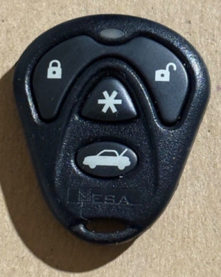 Mesa Security Alarm Keyless Entry Remote 4B EZSDEI474S-MINT!