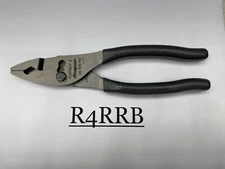 Snap-on Tools NEW STYLE DARK TITANIUM Soft Grip 8" Flank Jaw Pliers HJ47ACFDT