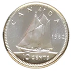 Canada 1962 Proof Like Silver Ten Cent Piece - Dime!!