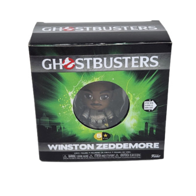 FUNKO FIVE STAR FUNKO GHOSTBUSTERS WINSTON ZEDDEMORE + SLIMER VINYL FIGURES NEW