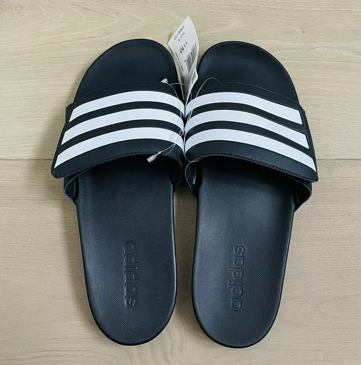 adidas adjustable slides men