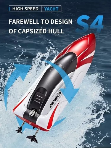 Kids Outdoor Racing Ship Toy Gift RC Boat Remote Control Speed Boat Collection - Picture 200 of 244