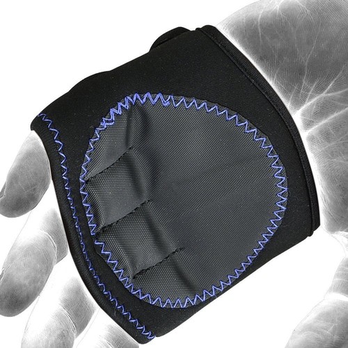 MRX Weightlifting Grip Pads Training Fitness Gym Bodybuilding Straps Hand Gloves - 第 7/19 張圖片