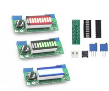 Battery Capacity Power Level LED Indicator LM3914 DIY for Li-ion Battery 3.7V m