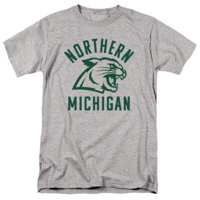 Northern Michigan University Adult T-Shirt One Color, Athletic Heather, S-5XL