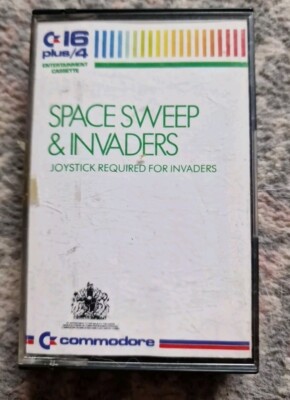 Commodore C-16 plus 4 Spiele Space Sweep/und Invaders komplett 