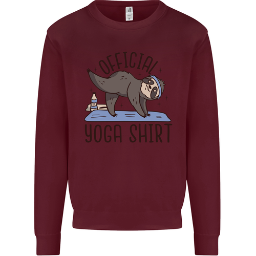 Funny Sloth Yoga Kids Sweatshirt Jumper - Picture 64 of 72