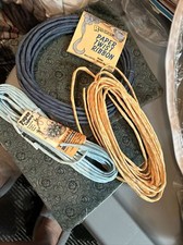 Twisted Paper Twist Ribbon Craft Lot 3 Various Colors nice