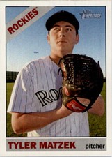 2015 Topps Heritage #342 Tyler Matzek - NM