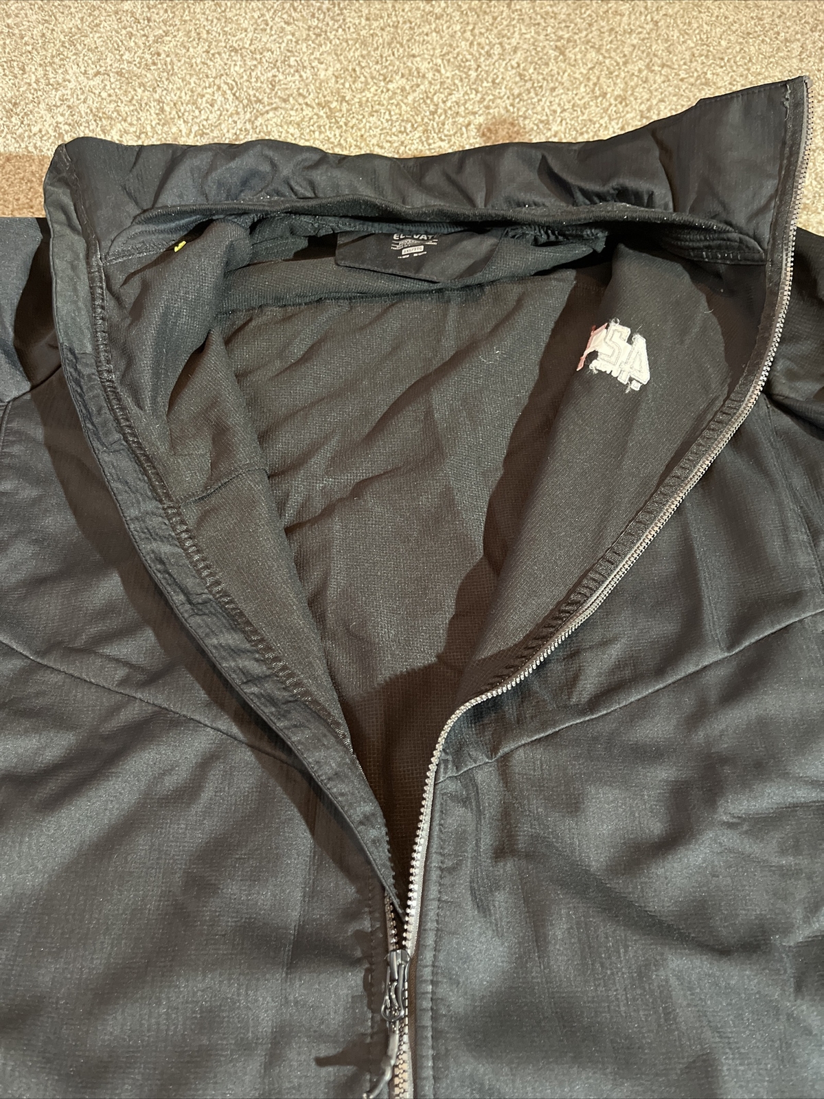 Elevate Faith Tech Softshell Zip Jacket Black Lig… - image 7