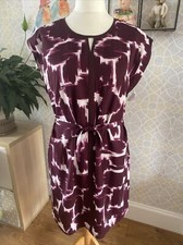 Micha Purple Dress Size 14 BNWT Holiday Occasion Business Summer