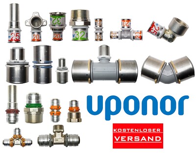 Uponor Unipipe MLC S Press Plus Pressfittings, Übergang, Fittings, PPSU NEU