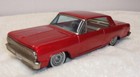 Chevrolet Impala SS 1964 rojo ~ coche de fricción de estaño Bandai ~ parece un Chevelle