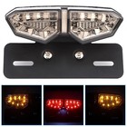 12V Motorcycle Tail Light LED Turn Signal Indicator Rear Brake Light Universal