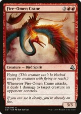 Fire-Omen Crane [Global Series Jiang Yanggu & Mu Yanling] Magic MTG