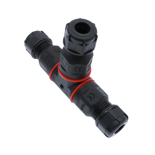 Muffola elettrica impermeabile IP68 - 250V 24A cavo pressacavo Tripolare - Foto 6 di 6