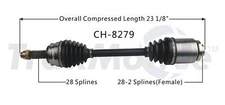 For Jeep Patriot Compass Front Pass Right CV Axle Shaft SurTrack CH-8279