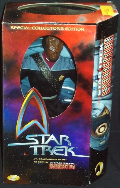Playmates 1998 Star Trek Insurrection Lt Commander Worf 12 R21 For