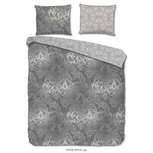 Drap plat Anne de Solene Drap Plat Uni Orage Percale