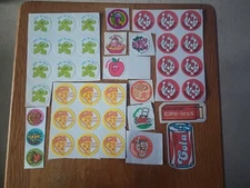 VINTAGE 80's SCRATCH N SNIFF STICKER LOT OF 40 TREND UNUSED RARE HTF!