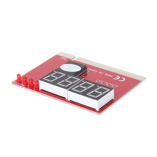 New Computer PCI POST Card Motherboard LED 4-Digit Diagnostic Test PC Analyzer - Afbeelding 4 van 8