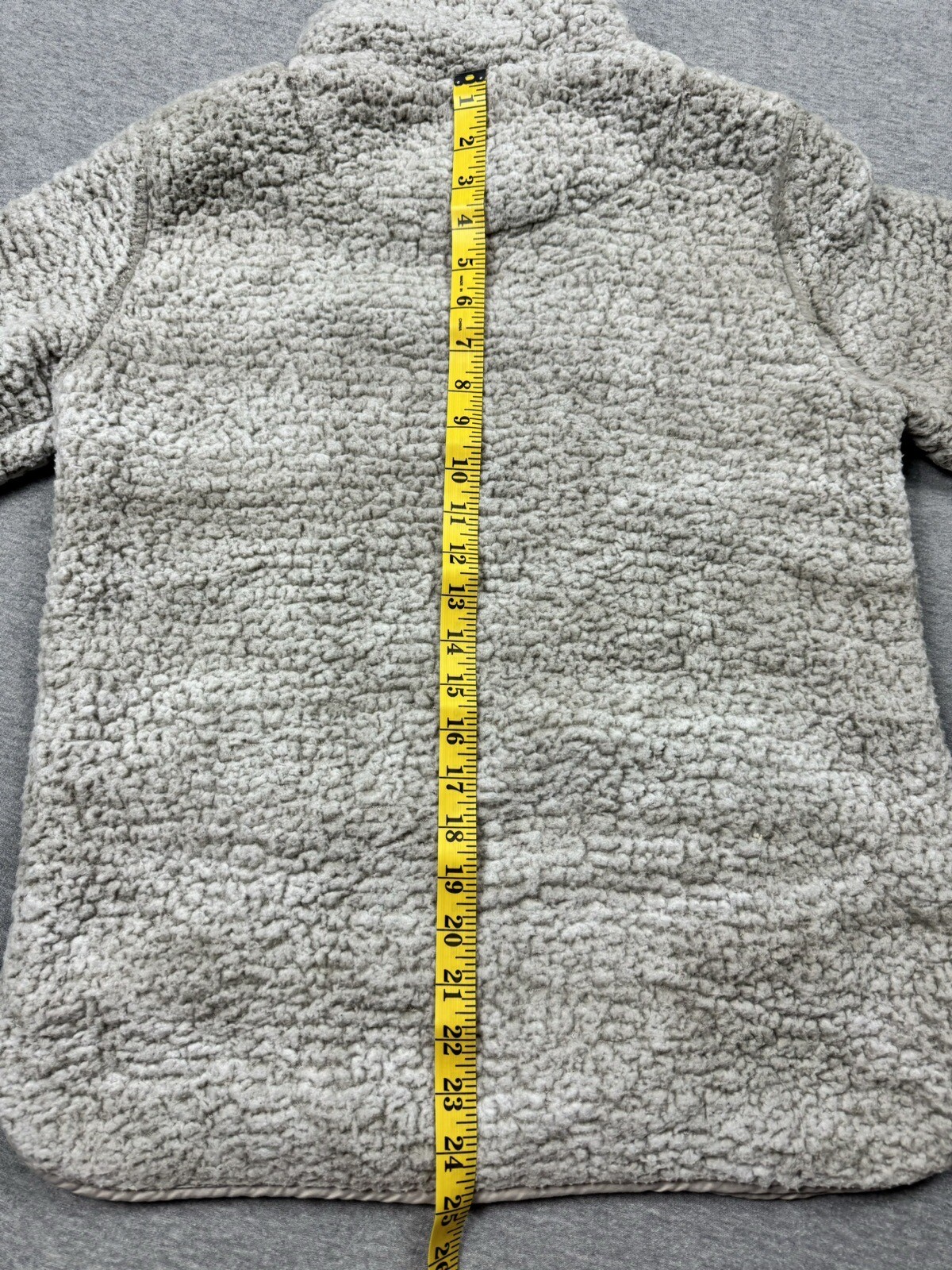 Thread & Supply Pullover Jacket Ivory Size XS Pou… - image 8