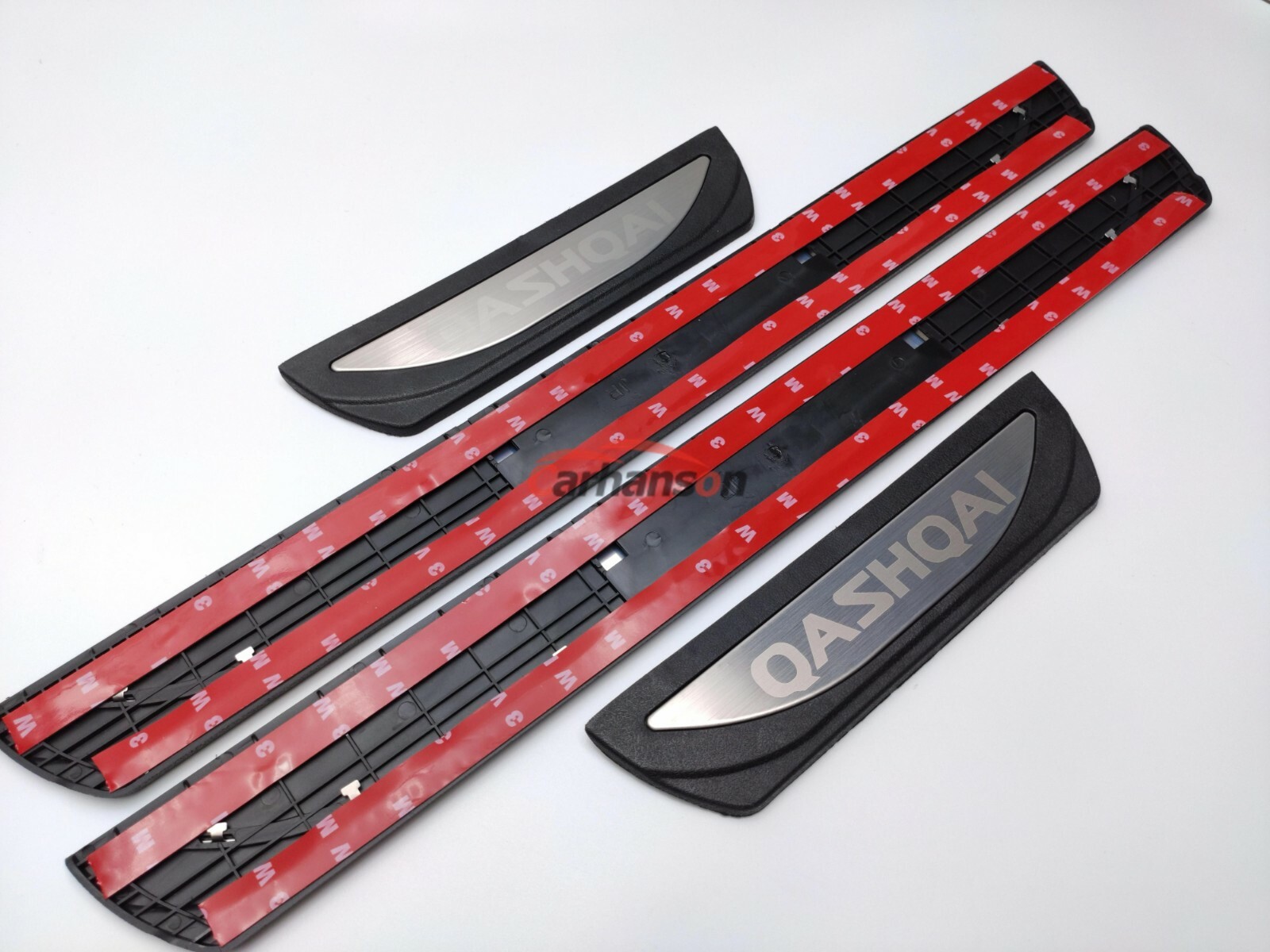 For Nissan Qashqai Accessories Door Sill Scuff Plates Trim Protectors