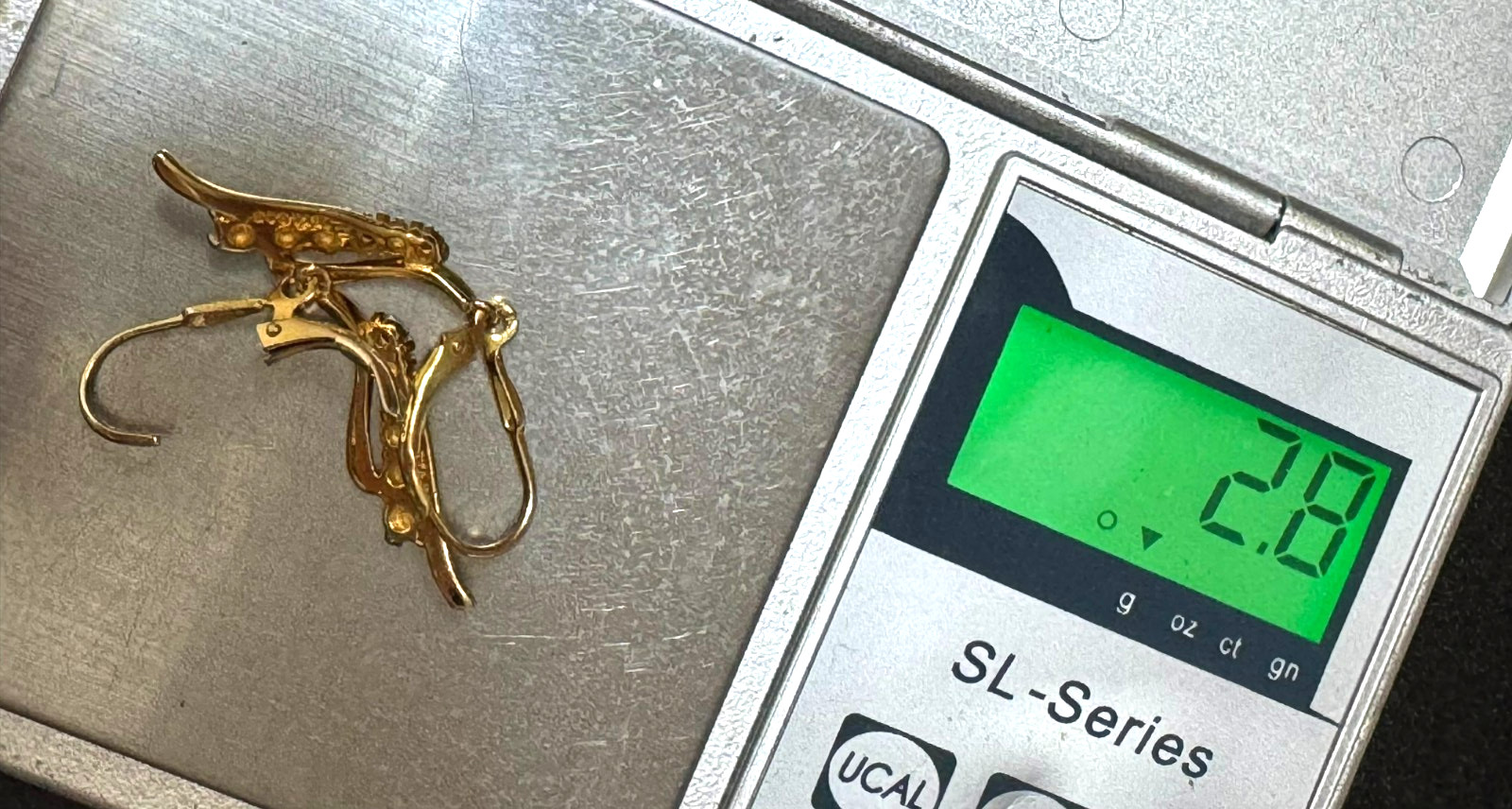 SETA 925 Sterling Silver Dangle Earrings with Dia… - image 9