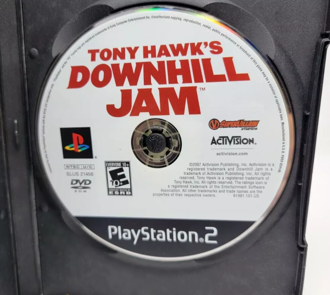 Tony Hawk's Downhill Jam (Sony PlayStation 2, 2007) for sale