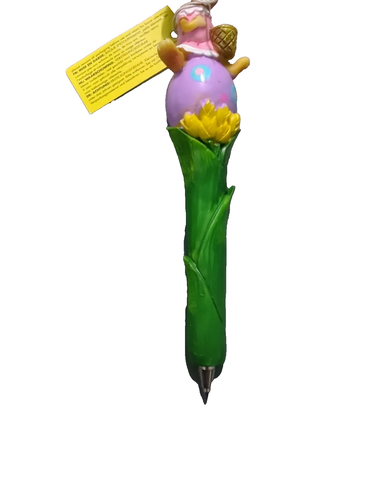Easter Bunny Pens pack of 12 Adults Fun Home Writing Moulded Seasonal Cute Black - Picture 9 of 24
