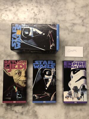 Star Wars Trilogy Giftpack (VHS, 1995) for sale online | eBay