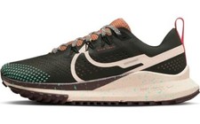 Nike Womens Pegasus Trail 4 Sequoia Gauva Sz 7 DJ6159 300 Trail Running Shoes