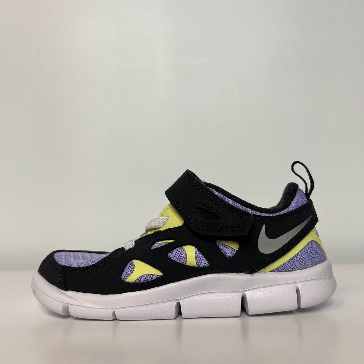 Nike Free Run Black Purple Pulse DA2692-500 Shoes Toddler Kids US Size 9C  *3
