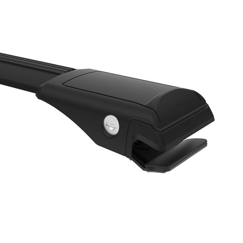Juego de barras transversales para portaequipajes de techo para Land Rover Freelander 1997-2006 juego negro - Imagen 2 de 19