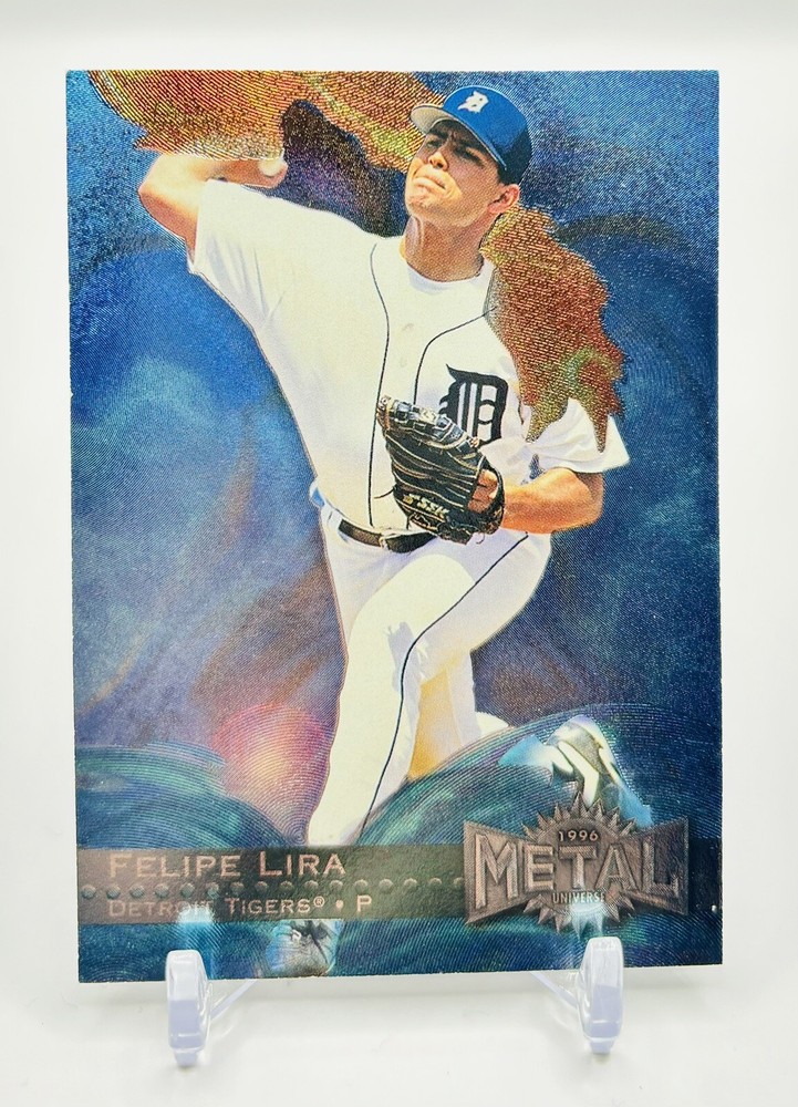 FELIPE LIRA 1996 Fleer Metal Universe Baseball #61 Detroit Tigers
