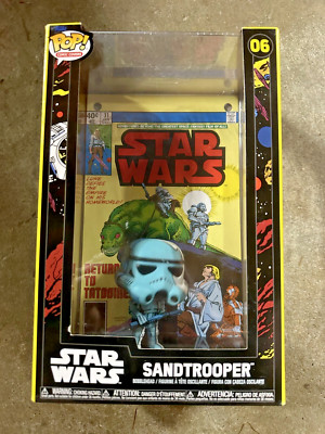 Funko Pop Star Wars Sandtrooper フィギュア 06 SANDTROOPER - Star Wars Funko POP! Comic Covers #06 Vinyl Figure