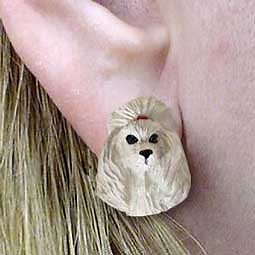 Концепции разговора Пудель Серые Серьги Сообщение