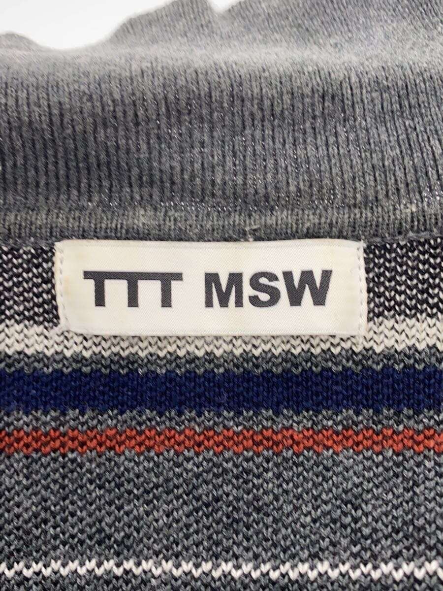TTTMSW Cardigan (Thick S Cotton Multi Color Border TTT TTTMSW Cardigan (Thick S Cotton Multi Color Border TTT