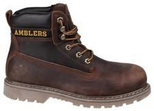 Image of Mens Safety Work Boots Amblers FS64 Industrial Leather Steel Toe Caps UK4-13