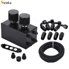 Pro Series Oil Catch Can Line Kits For Honda Civic Acura Integra 4 Port 10AN USA