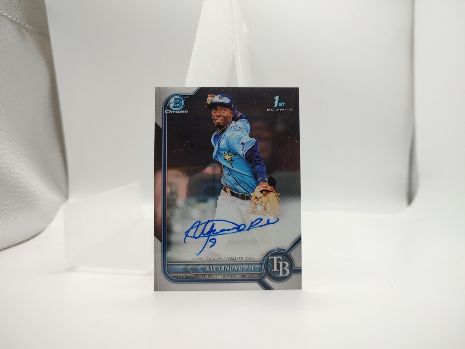 2022 Bowman Chrome Prospect Auto Alejandro Pie #CPA-AP Auto